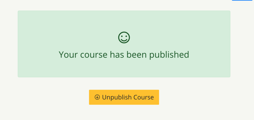 publish course teachify lms