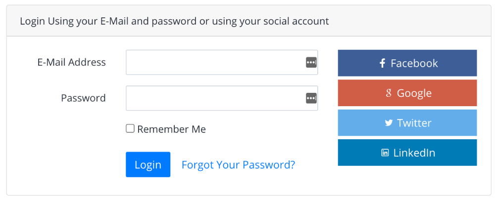 Social Login Teachify LMS