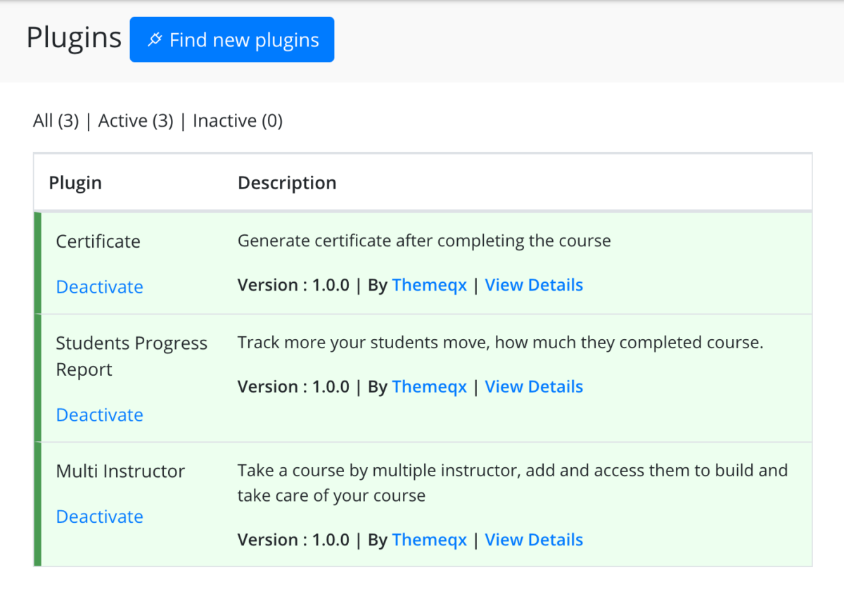 Certificate Plugin – Themeqx