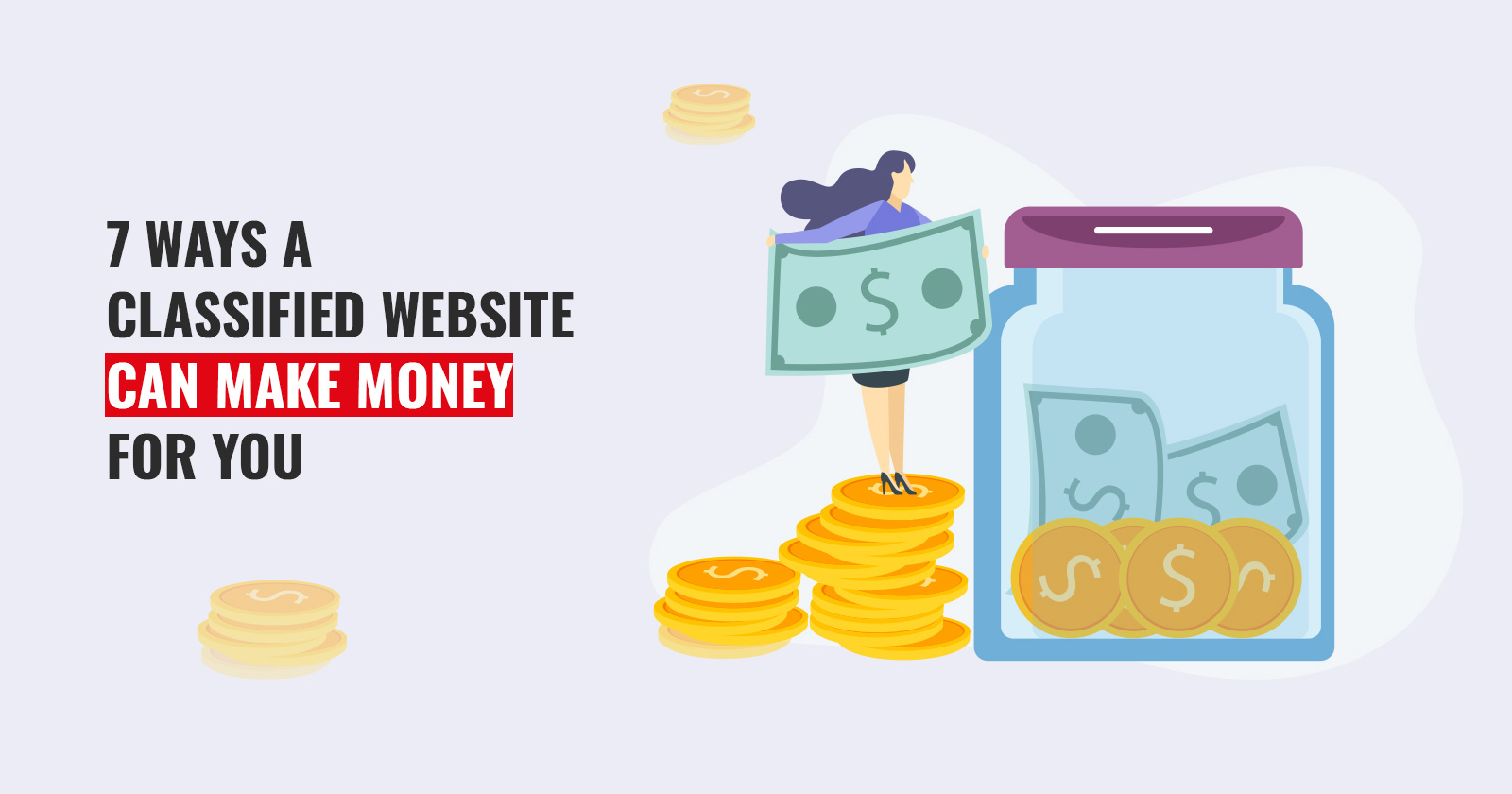 How to make money with classified website